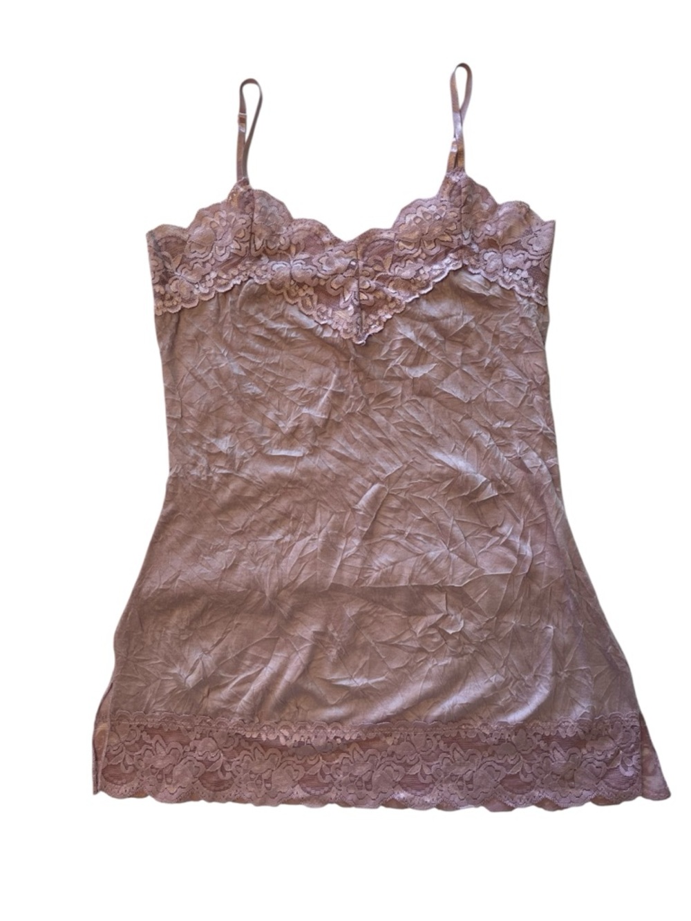 Witchy Vibes Lavender Lace-Trim Camisole Fairy Whimsigoth Layer